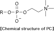Chemical structure of PC